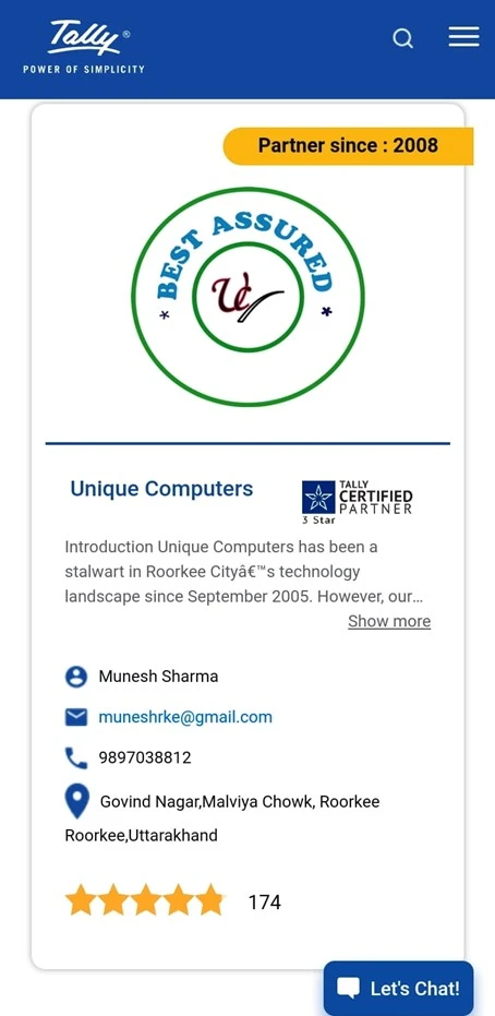 Tally Certified Partner